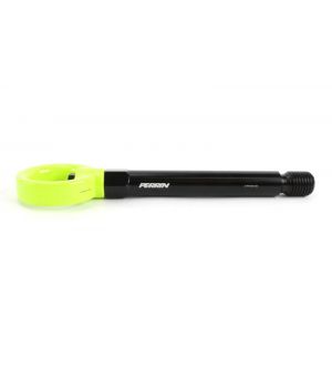 Perrin Performance Tow Hook Kit Rear for 2017-2021 Civic Type R and Si Neon Yellow