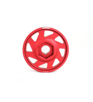 Perrin Performance Crank Pulley 2017-2021 10th Gen Civic Type R 2.0L Red
