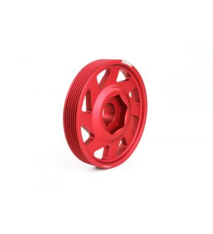 Perrin Performance Crank Pulley 2017-2021 10th Gen Civic Type R 2.0L Red