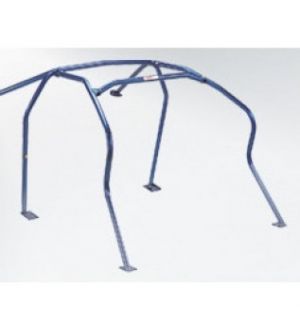Cusco D1 Chromoly 2-Pssgr 6-PT DASH-ESCAPE Roll Cage Subaru BRZ - CUSCO BLUE - P/N: 965 261 E