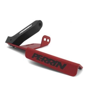 Perrin Performance Master Cylinder Support for 08-14 STI 05-09 Legacy & Outback XT Red Wrinkle Finish