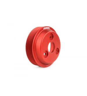 Perrin Performance Water Pump Pulley for 15-21 WRX Red