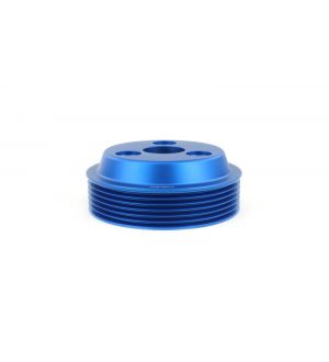 Perrin Performance Water Pump Pulley for FA24 Turbo 20 Legacy and Outback Blue