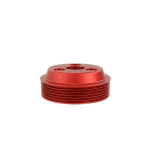 Perrin Performance Water Pump Pulley for FA24 Turbo 20 Legacy and Outback Red