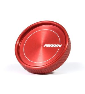 Perrin Performance Oil Fill Cap BRZ/FR-S/86/GR86/WRX/STI Round Style Red