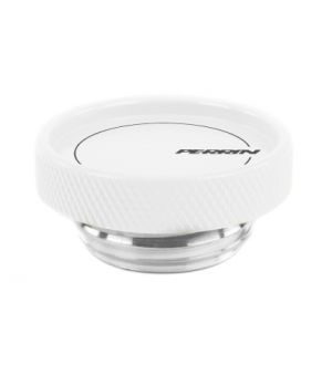 Perrin Performance Oil Fill Cap BRZ/FR-S/86/GR86/WRX/STI Round Style White