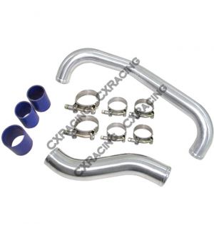 CXRacing Turbo Intercooler Hot Pipe + Air Intake Pipe For 89-94 Nissan 240SX S13 SR20DET Engine