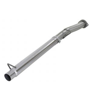 aFe SATURN 4S 4in 409 SS Turbo-Back Race Pipe w/o Muffer 03-07 Ford Diesel Trucks V8 6.0L
