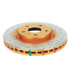 DBA 4000 Series Drilled/Slotted Front Rotor Pair