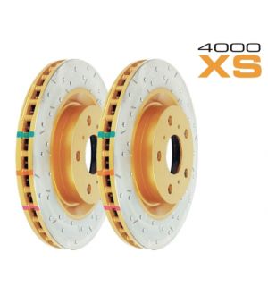 DBA 4000 Series Drilled/Slotted Front Rotor Pair