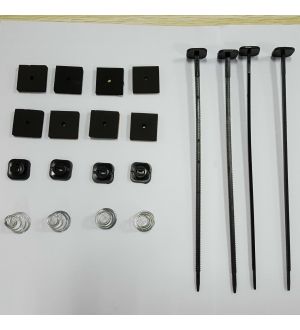 Holden Universal Electric Radiator Cooling Fan Mounting Kit Strap Ties Cooling New
