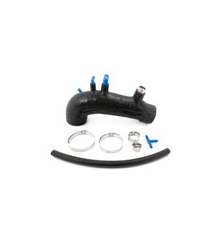 AVO Silicone Turbo 70mm Inlet Pipe - 02-12 WRX/04-12 STi w/ Turbo - Black
