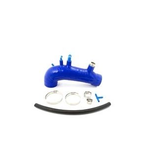 AVO Silicone Turbo Inlet Pipe 3in Outlet - 02-12 WRX/04-12 STi w/ Turbo - Blue
