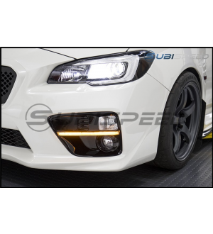 SubiSpeed Switchback JDM WRX S4 Style DRL Fog Light Bezels 2015-2017 WRX / 2015-2017 STI