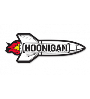  HOONIGAN Black Rocket Sticker