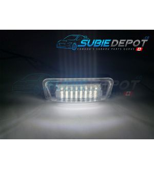 SubieDepot License Plate LED Full Replacement Housing - 2013+ FR-S/BRZ/86, 2015+ WRX/STI and more