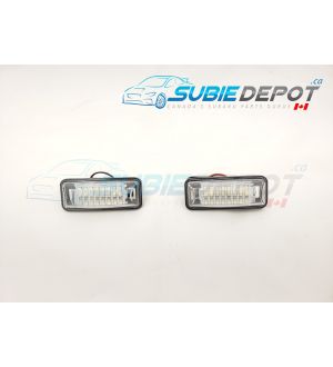 SubieDepot License Plate LED Full Replacement Housing - 2013+ FR-S/BRZ/86, 2015+ WRX/STI and more