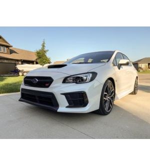 StickerFab  SPECIAL EDITION DARK SMOKE CARBON FIBER HEADLIGHT OVERLAYS - 2015+ WRX / STI