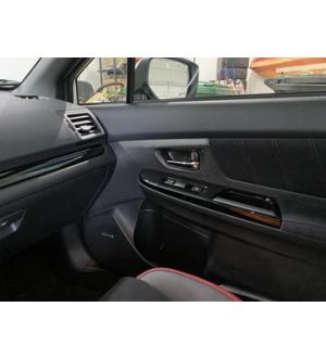 StickerFab  3D CARBON INTERIOR DOOR HANDLE TRIM OVERLAYS - 15+ WRX / STI