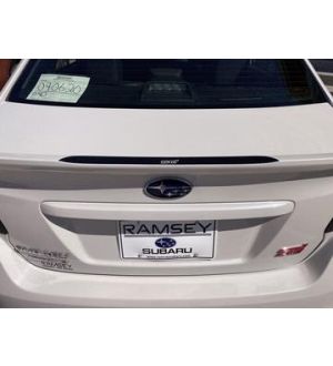StickerFab  3D CARBON LOW PROFILE OEM SPOILER PROTECTOR ACCENT WITH LOGO - 15+ WRX / STI
