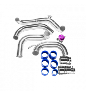 CX Racing FMIC Intercooler Piping Kit + BOV For 89-99 Nissan 240SX S13 SILVIA SR20DET