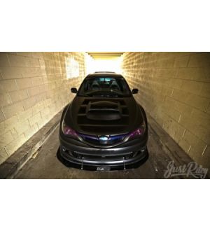 Strafe Design 2008-2010 STI Front Splitter - Without Support Rods