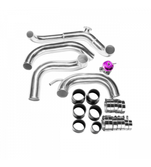 CX Racing FMIC Intercooler Piping Kit + BOV For 89-99 Nissan 240SX S13 SILVIA SR20DET