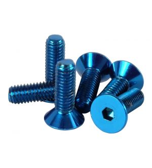 NRG Innovations Steering Wheel Screw Kit Upgrade Blue 
