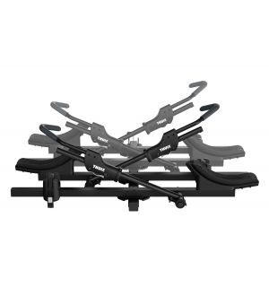 Thule T2 Classic 2 Bike Rack Add-On (Allows 4 Bike Capacity/2in. Receivers Only) - Black