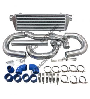 CX Racing Intercooler + Piping Hose Clamp + BOV Kit For 08+ Hyundai Genesis Coupe 2.0T Turbo
