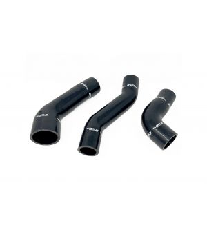 Torque Solution Silicone Boost Hose Kit (Black): Hyundai Veloster 1.6 Turbo 2013-2017