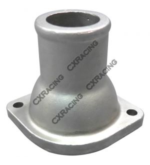 CX Racing Cast Straight Water Neck Outlet Pipe for LS1 LS2 LSx Motor Stainless Steel