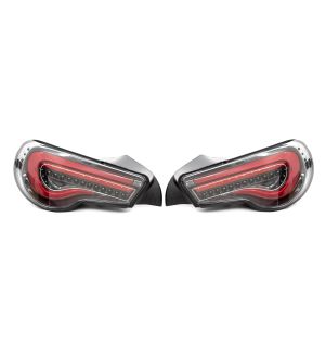 Valenti / Olm Sequential Carbon Fiber Design Clear Lens Tail Lights - 2013+ Brz Right Hand