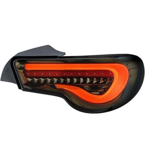 Valenti OLM VL Style Sequential Tail Light Red / Smoked / Gold Scion FR-S 2013-2016 / Subaru BRZ 2013+ / Toyota 86 2017+ LH