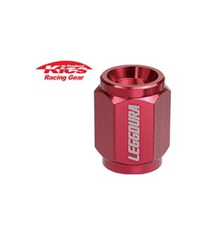 Project Kics Leggdura Racing Valve Cap Set Red