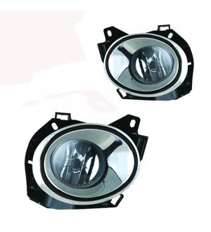 WINJET 13-15 NISSAN PATHFINDER FOG LIGHT - CLEAR (WIRING KIT INCLUDED)