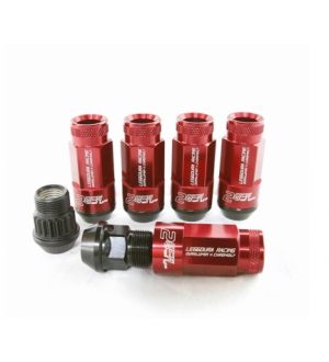 Project Kics Leggdura Racing Shell Type Lug Nut 53mm (RED)