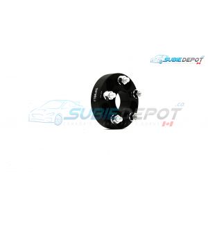 FT86MS Hub Centric Wheel Bolt-on Spacers 35mm 5x100 PAIR - BLK - 13+ FR-S/BRZ/86