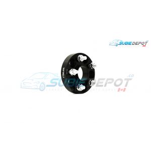 FT86MS Hub Centric Wheel Bolt-on Spacers 30mm 5x100 PAIR - BLK - 13+ FR-S/BRZ/86