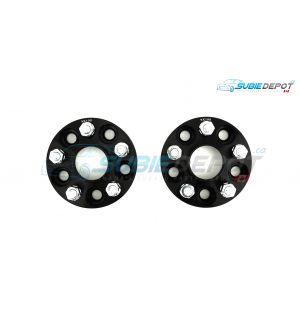 FT86MS Hub Centric Wheel Bolt-on Spacers 30mm 5x100 PAIR - BLK - 13+ FR-S/BRZ/86