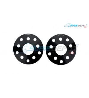 FT86MS Hub Centric Wheel Slip-on Spacers 3mm 5x100 or 5x114.3 PAIR - BLK - 13+ FR-S/BRZ/86