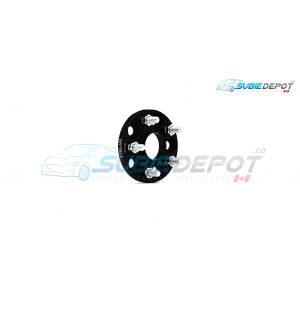 FT86MS Hub Centric Wheel Bolt-on Spacers 20mm 5x100 PAIR - BLK - 13+ FR-S/BRZ/86
