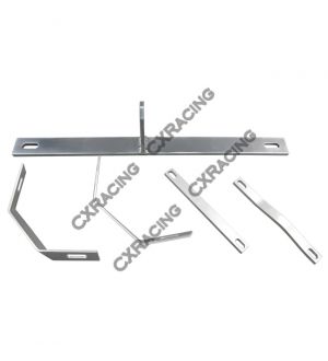 CX Racing T3 Turbo Intercooler Kit Top Mount + Downpipe For Corolla AE86 4AGE