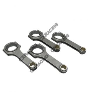 CX Racing H-Beam Connecting Rods (4 PCS) for Honda Civic Acura Integra, with B18A Engines