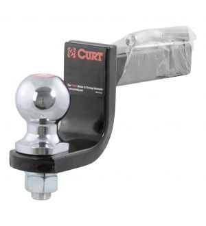 Curt Towing Starter Kit w/2in Ball (1-1/4in Shank 3500lbs 3-1/4in Drop)