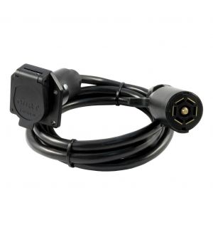 Curt 7ft Original Equipment Wiring Extension (Routes 7-Way RV Blade to Truck Bed)