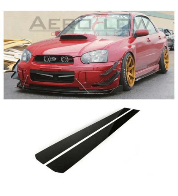 Wrx side cheap skirt extensions