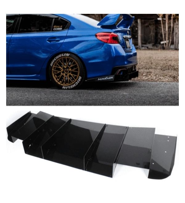 Subaru wrx on sale rear diffuser