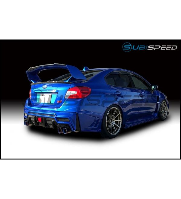 Rowen Frp Gurney Flap For Sti Wing 15 Wrx 15 Sti