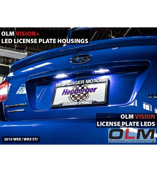 2013 subaru impreza license plate bulb